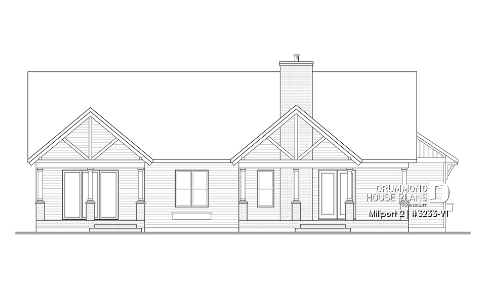 rear elevation - Millport 2
