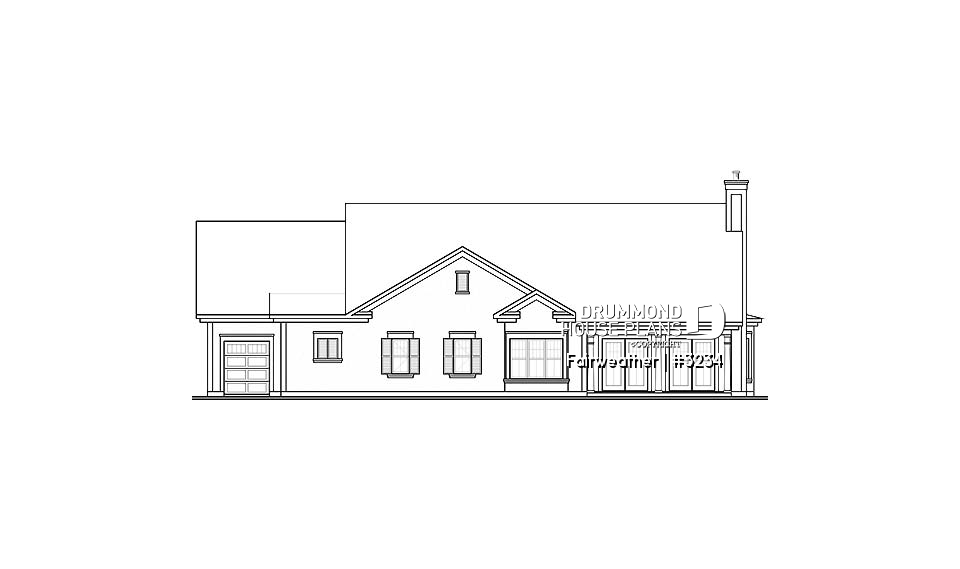 rear elevation - Fairweather