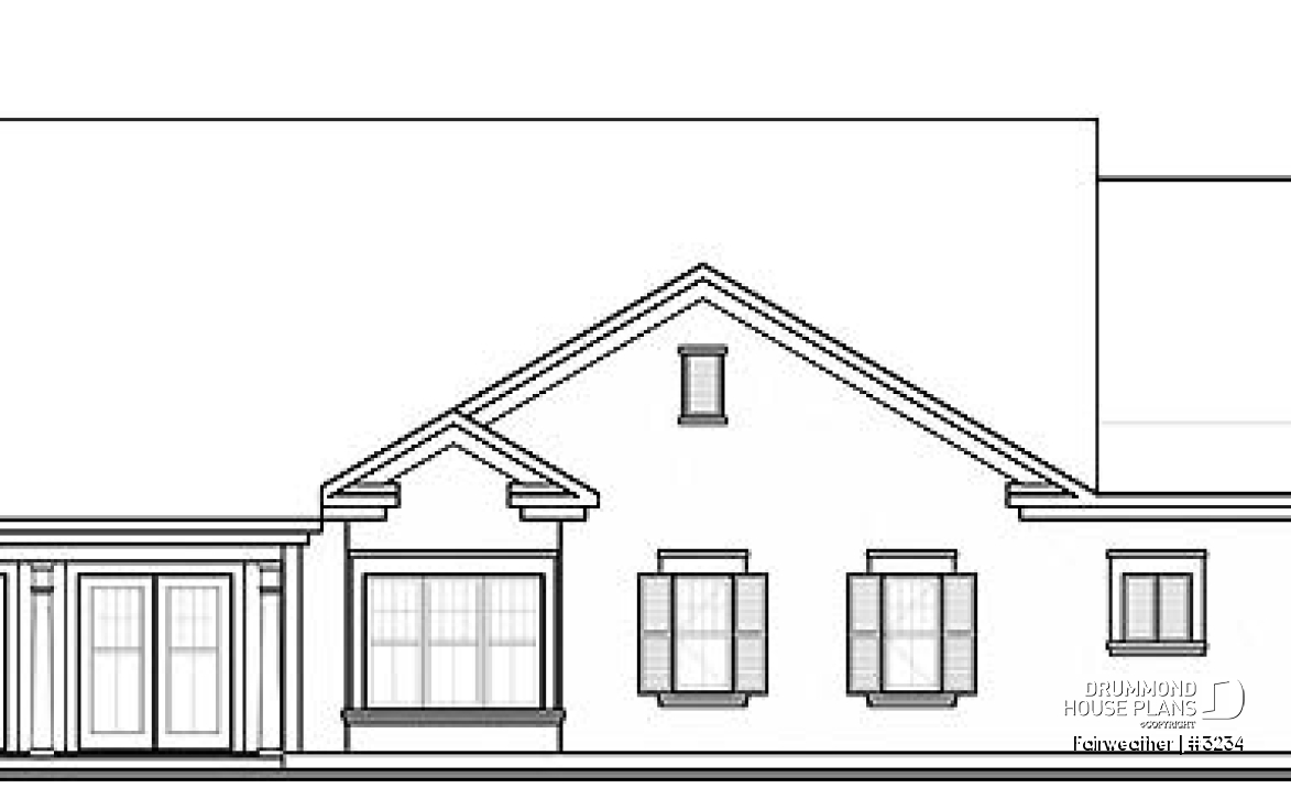 rear elevation - Fairweather