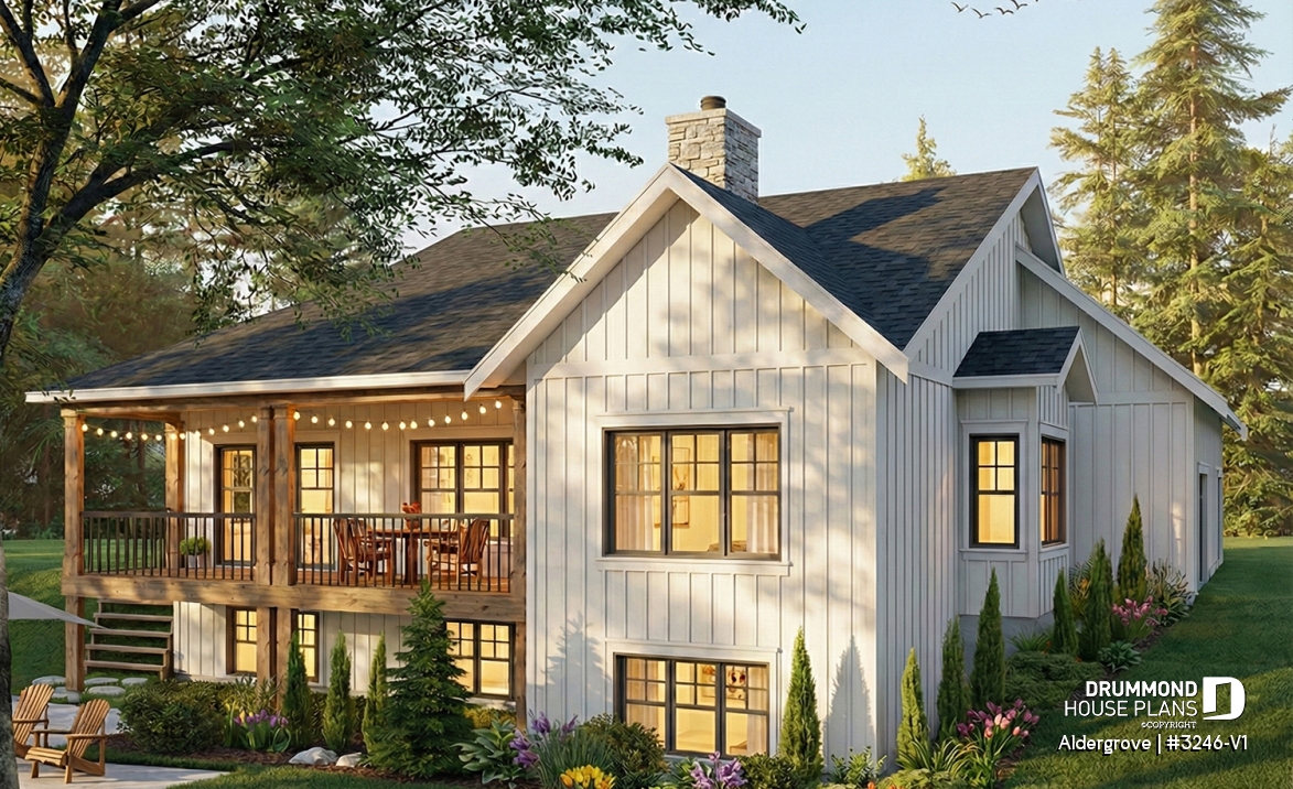 Rear view - BASE MODEL - Aldergrove