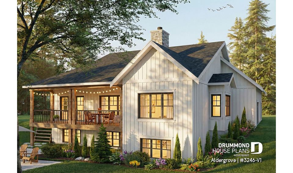 Rear view - BASE MODEL - Aldergrove