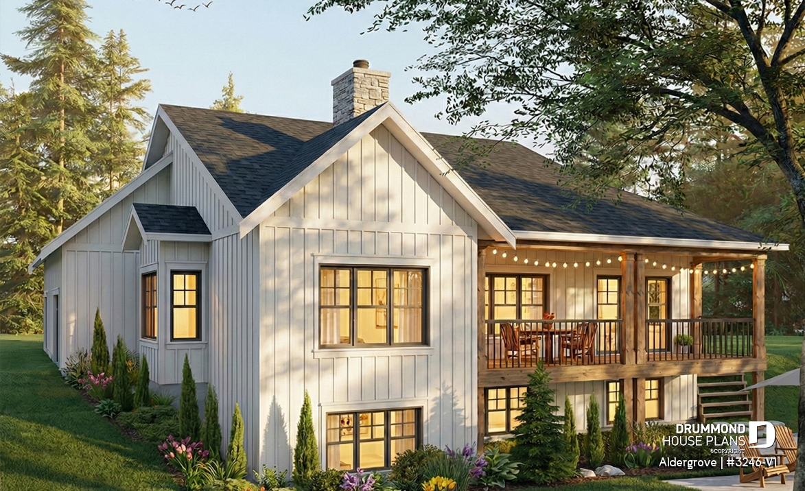 Rear view - BASE MODEL - Aldergrove