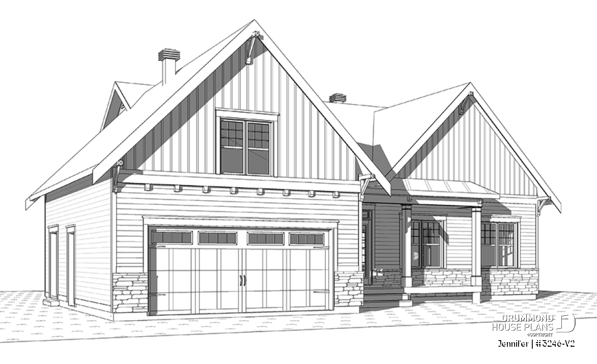 front elevation - Jennifer