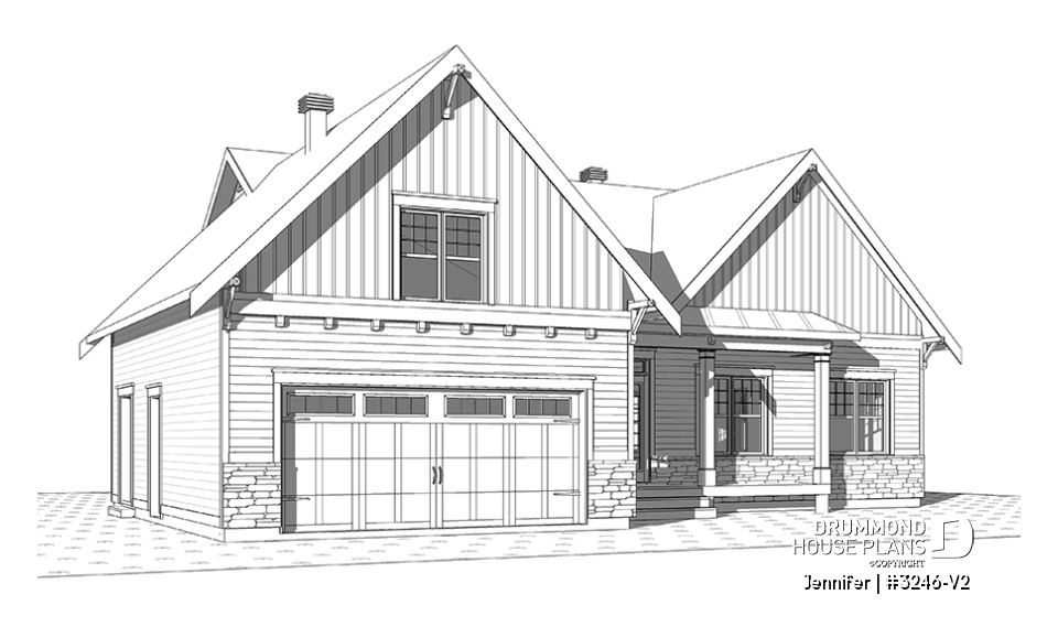 front elevation - Jennifer