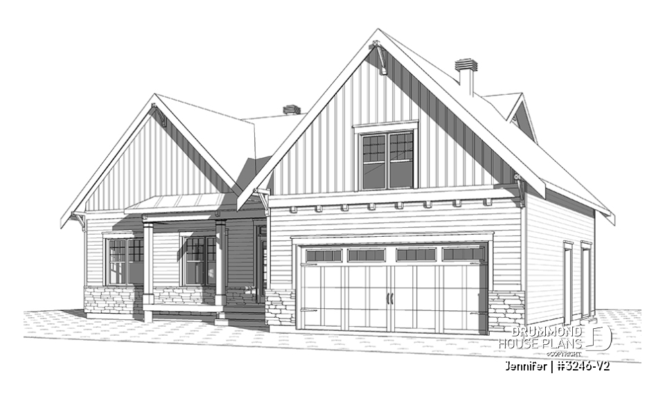 front elevation - Jennifer