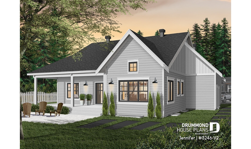 Rear view - BASE MODEL - Jennifer