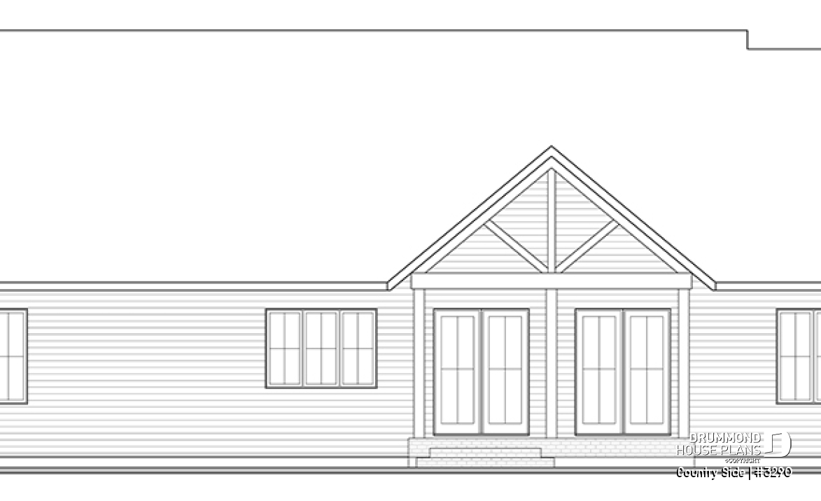 rear elevation - Country Side