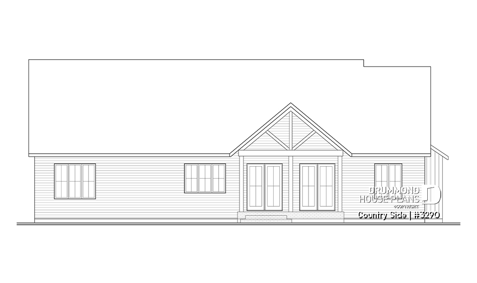 rear elevation - Country Side