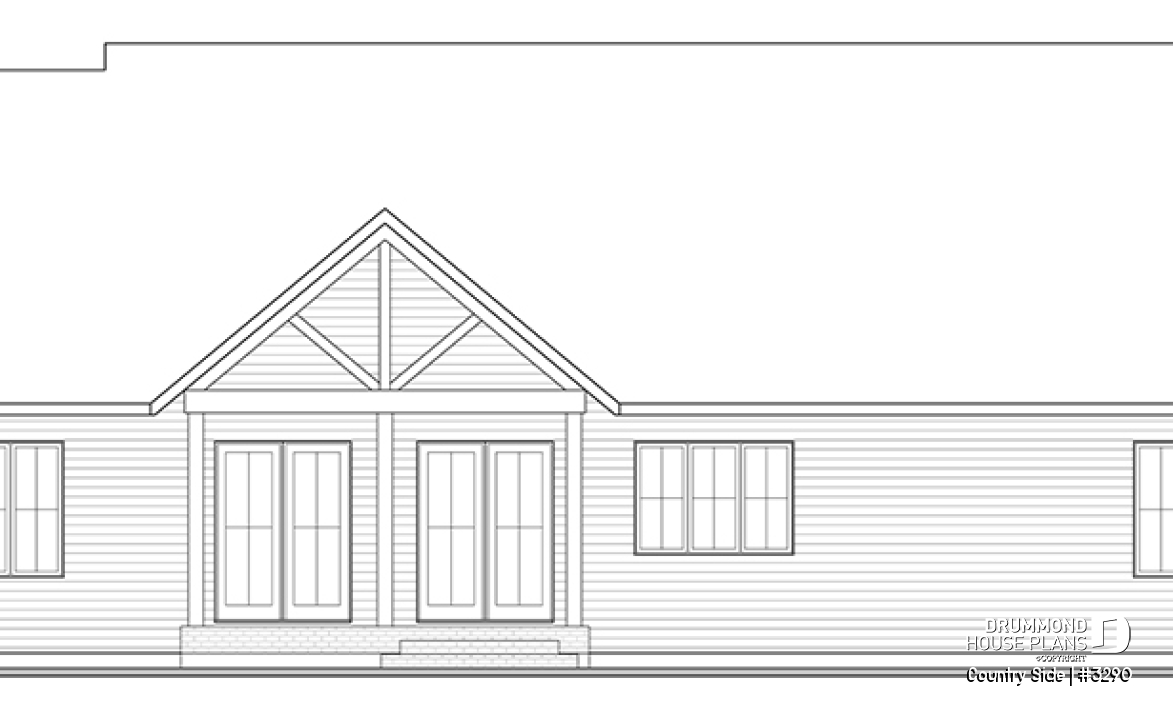 rear elevation - Country Side