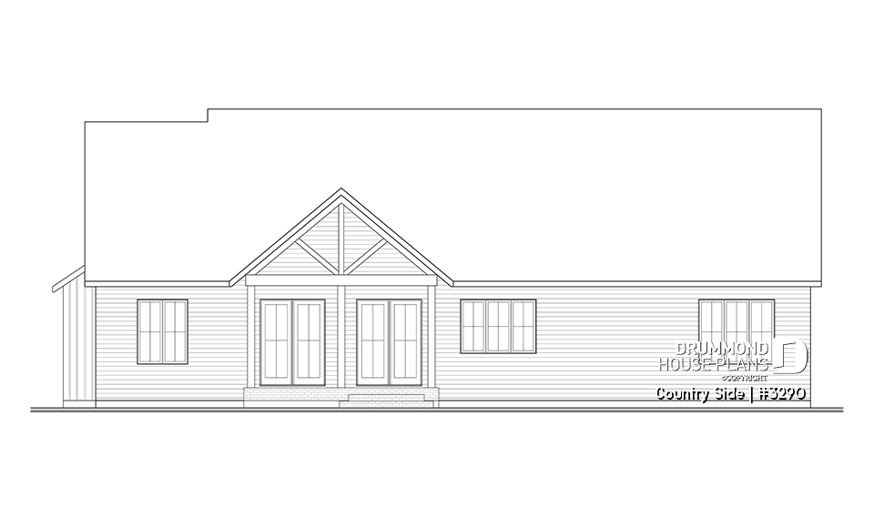 rear elevation - Country Side