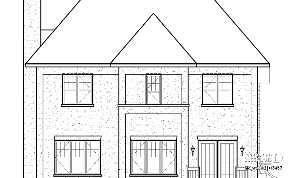 rear elevation - Ridgewood