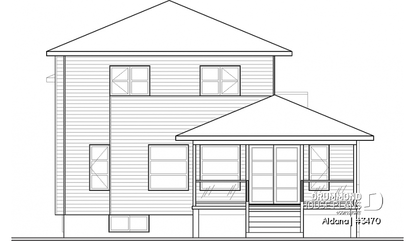 Rear view - BASE MODEL - Aldana