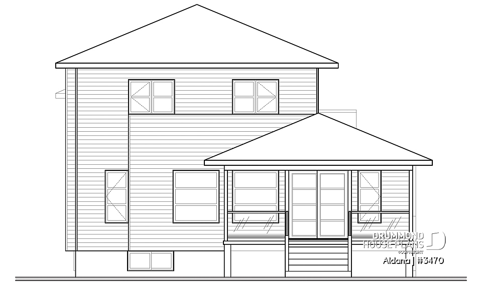 Rear view - BASE MODEL - Aldana