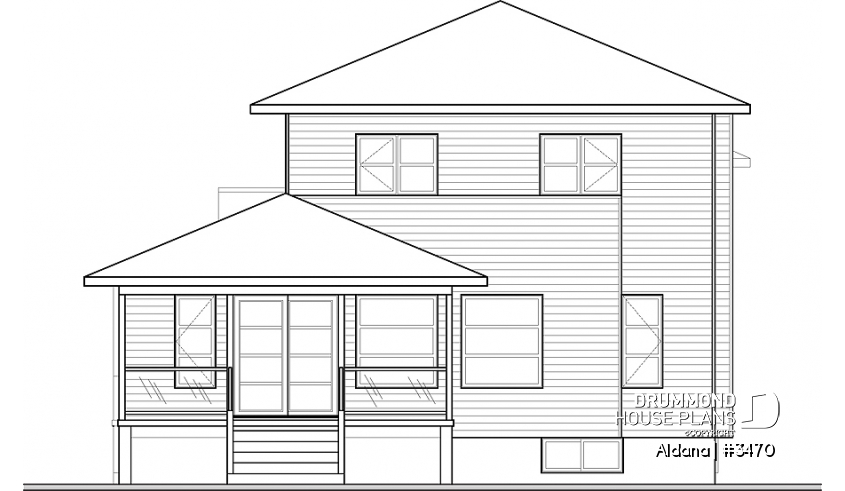 Rear view - BASE MODEL - Aldana