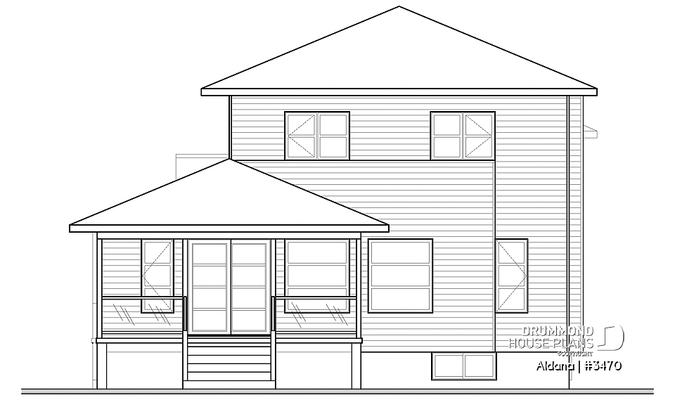Rear view - BASE MODEL - Aldana
