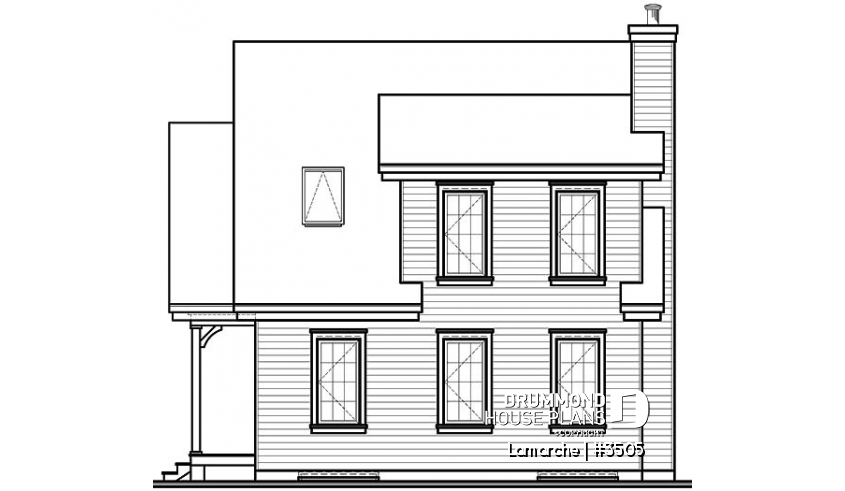 rear elevation - Lamarche