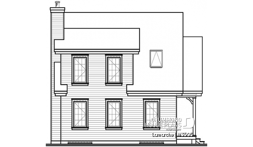 rear elevation - Lamarche