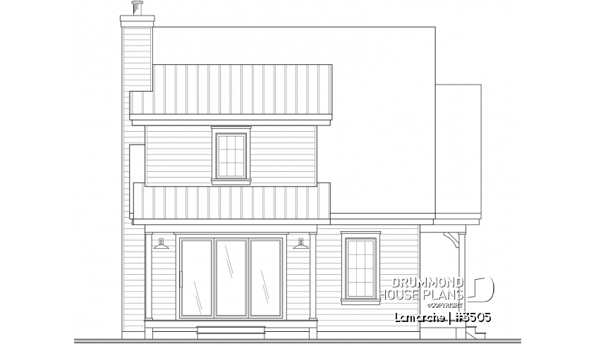rear elevation - Lamarche