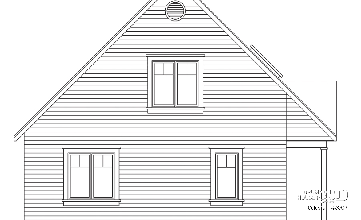 rear elevation - Celeste 