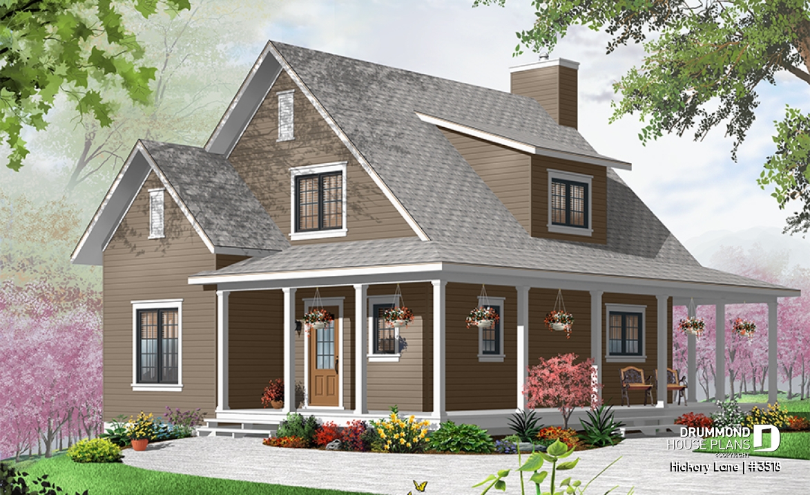 Color version 2 - Front - Hickory Lane