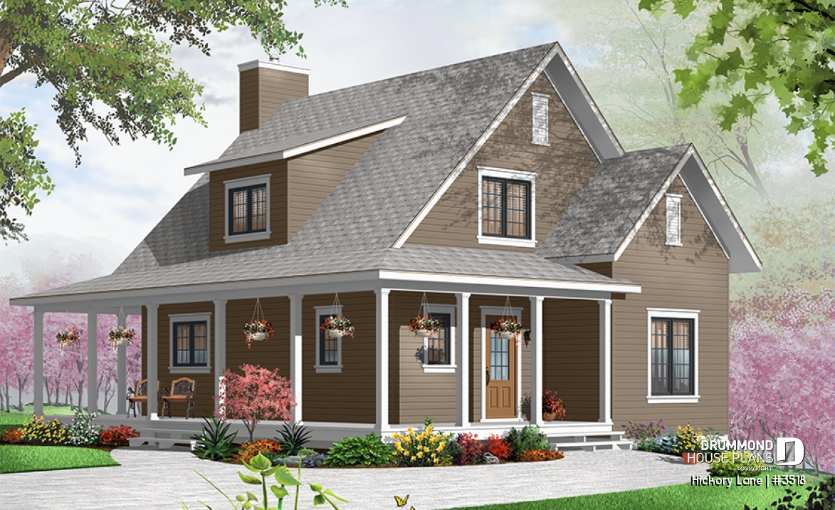 Color version 2 - Front - Hickory Lane
