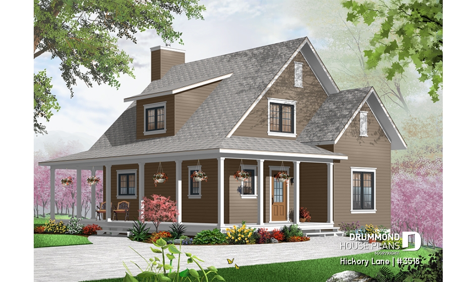 Color version 2 - Front - Hickory Lane