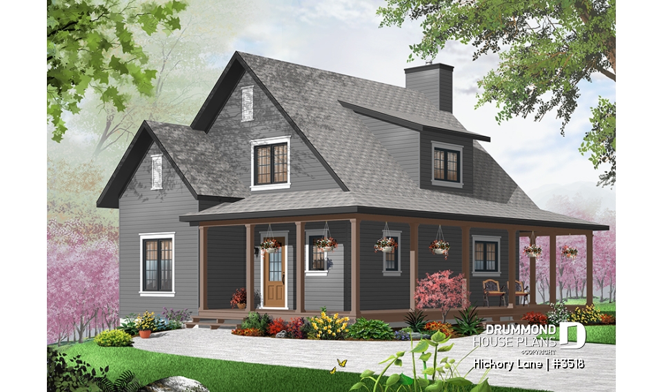 Color version 4 - Front - Hickory Lane