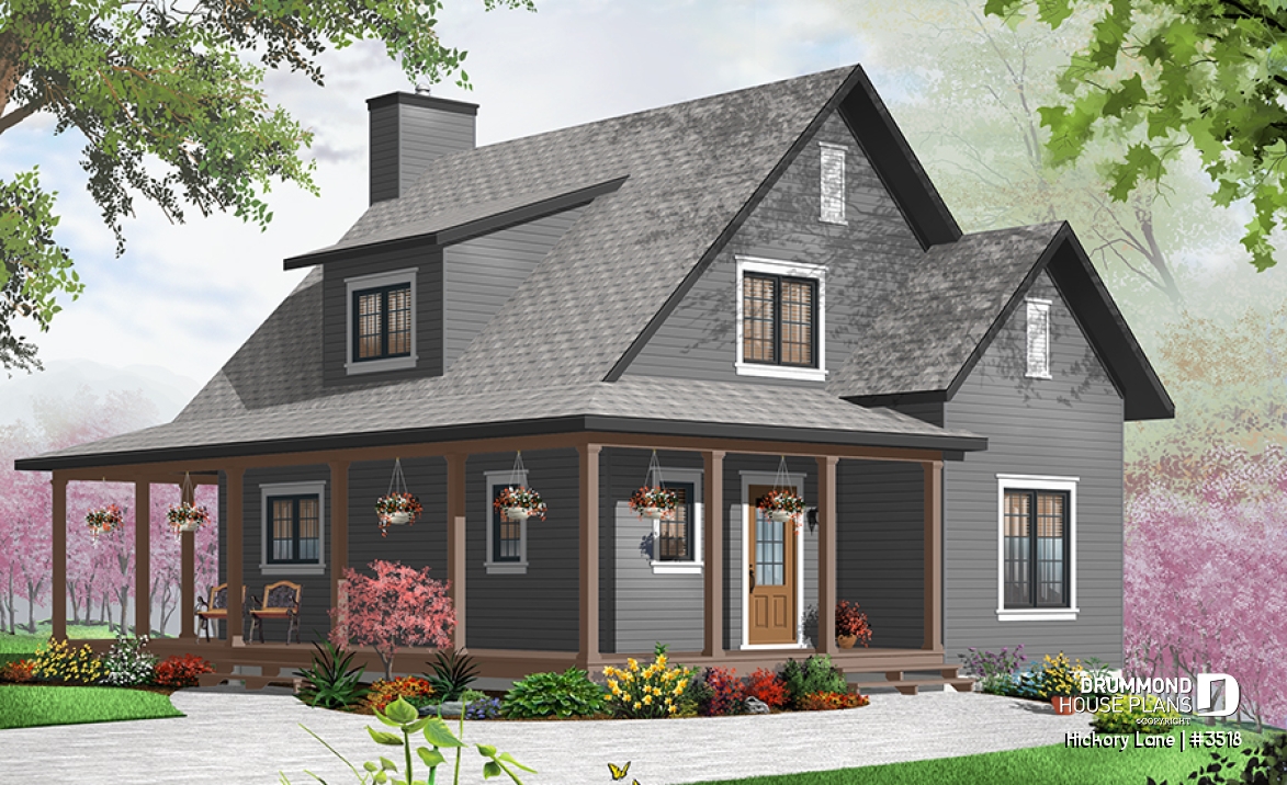 Color version 4 - Front - Hickory Lane