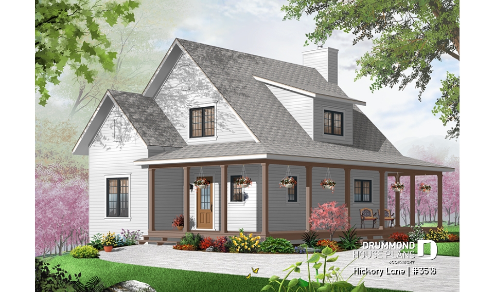 Color version 6 - Front - Hickory Lane