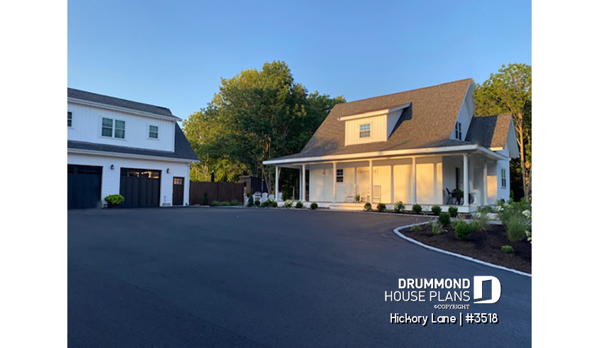 Photo front of house plan 3518 Photo front - Hickory Lane