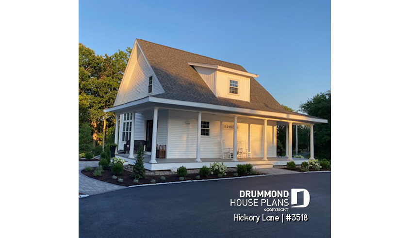 Photo front of house plan 3518 Photo front - Hickory Lane