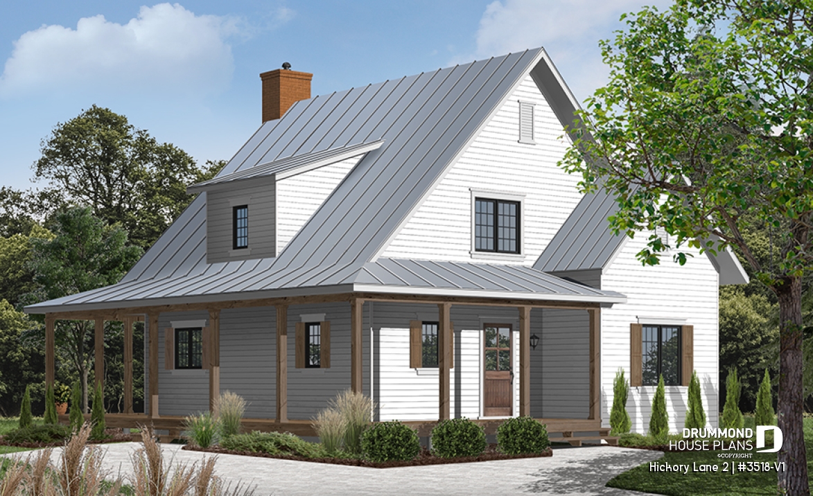 Color version 1 - Front - Hickory Lane 2
