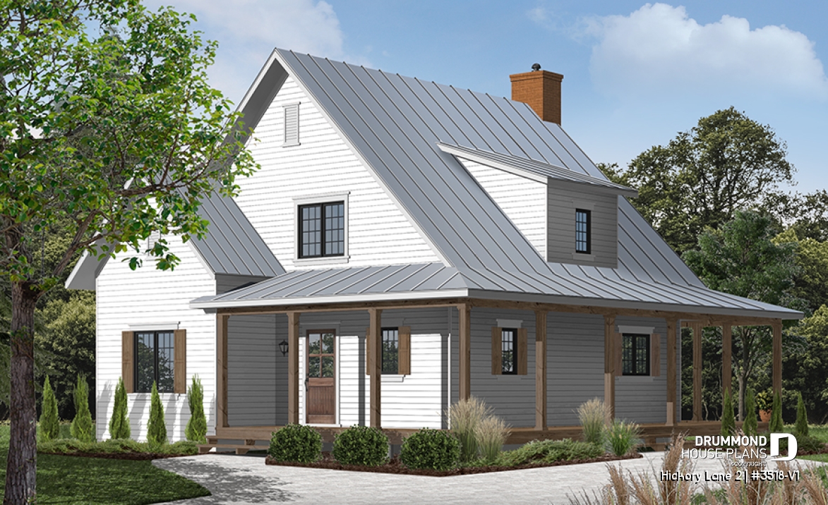 Color version 1 - Front - Hickory Lane 2