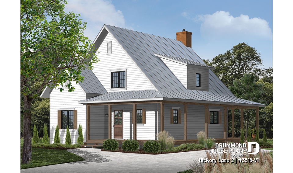 Color version 1 - Front - Hickory Lane 2