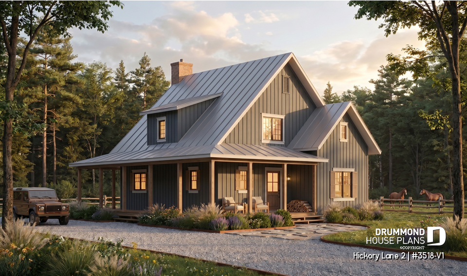 Color version 2 - Front - Hickory Lane 2