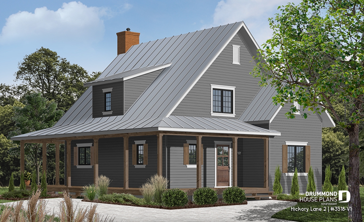 Color version 3 - Front - Hickory Lane 2