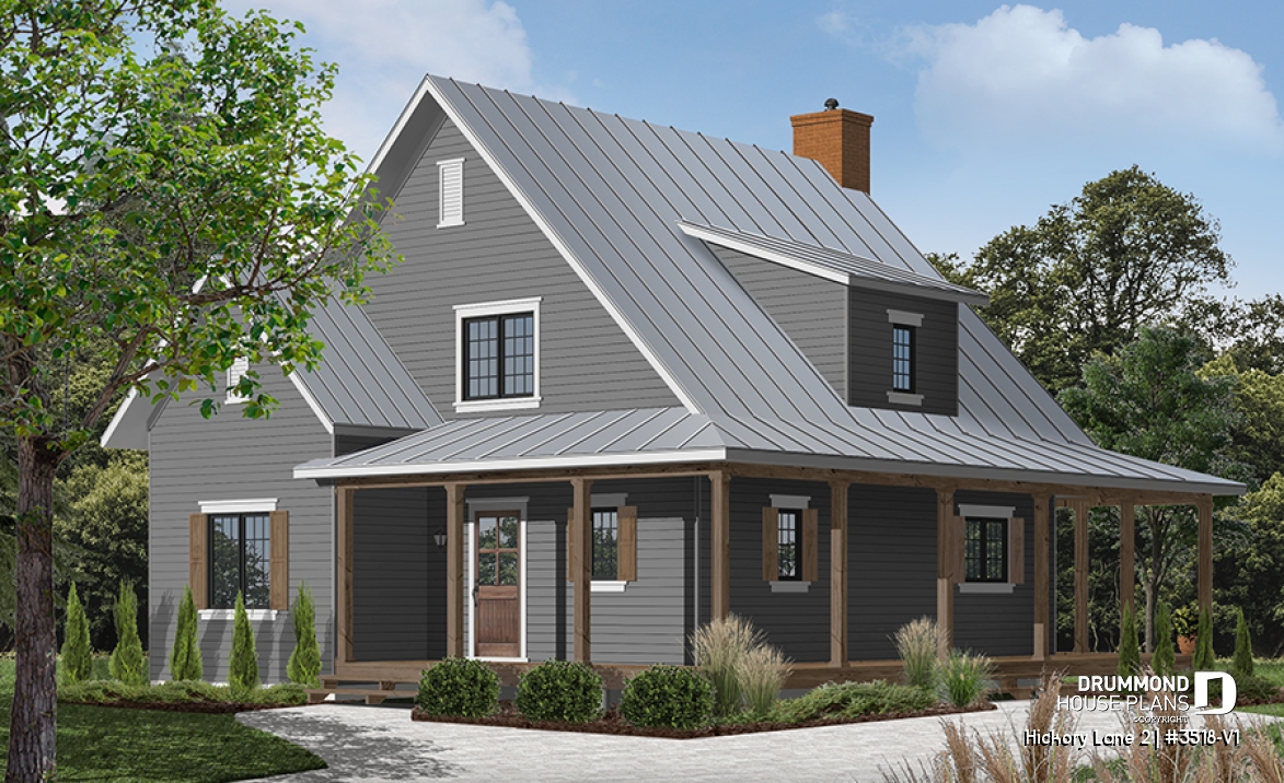 Color version 3 - Front - Hickory Lane 2