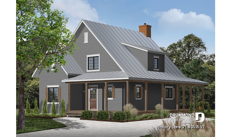 Color version 3 - Front - Hickory Lane 2