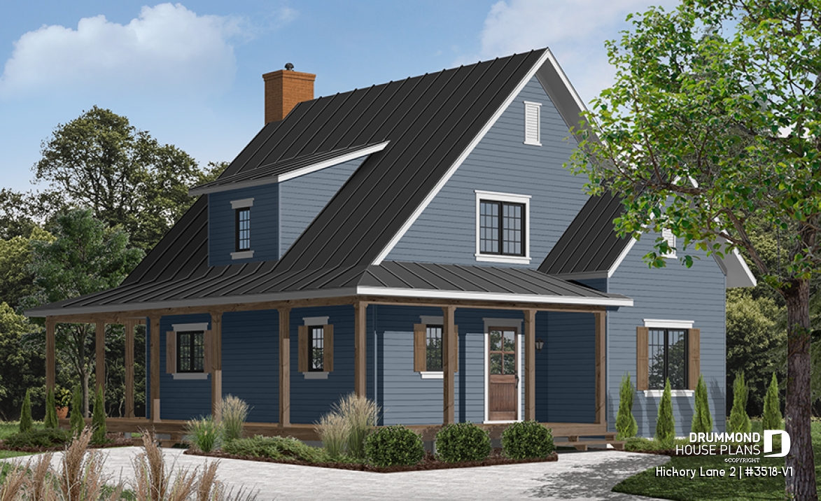 Color version 4 - Front - Hickory Lane 2