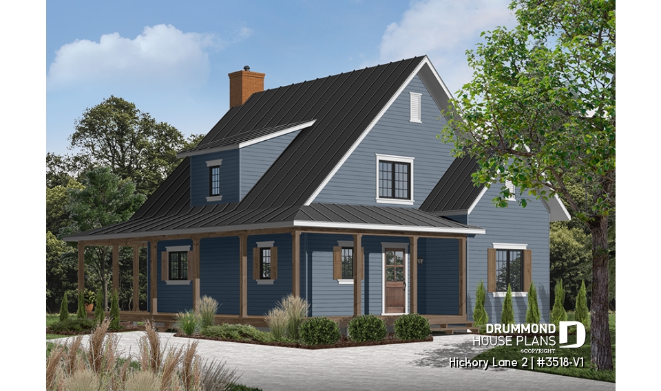 Color version 4 - Front - Hickory Lane 2