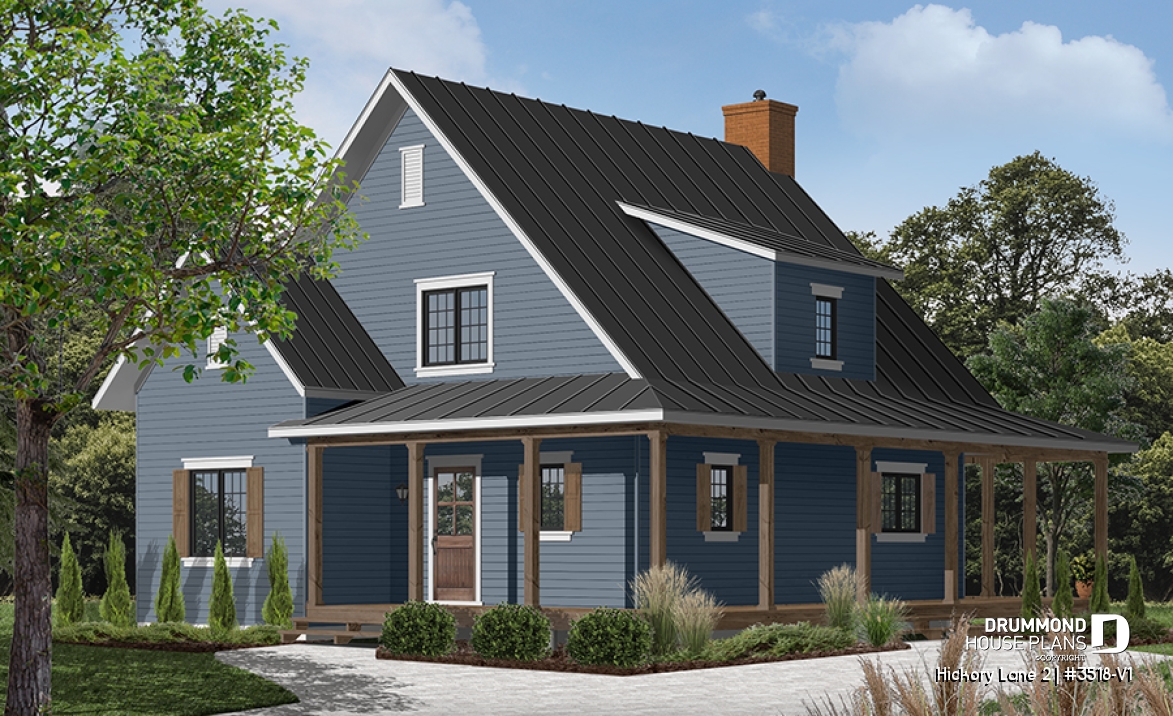 Color version 4 - Front - Hickory Lane 2