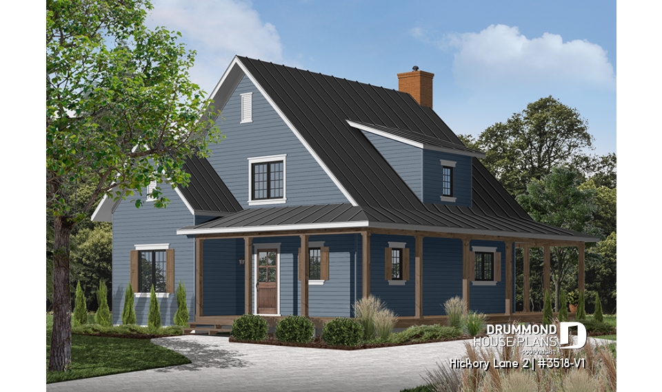 Color version 4 - Front - Hickory Lane 2