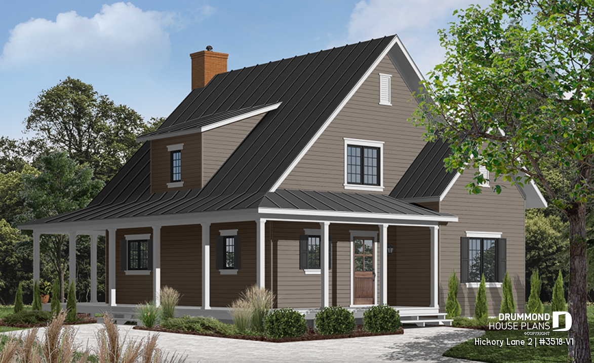 Color version 5 - Front - Hickory Lane 2