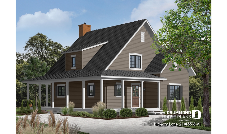 Color version 5 - Front - Hickory Lane 2