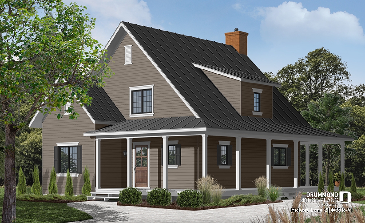 Color version 5 - Front - Hickory Lane 2