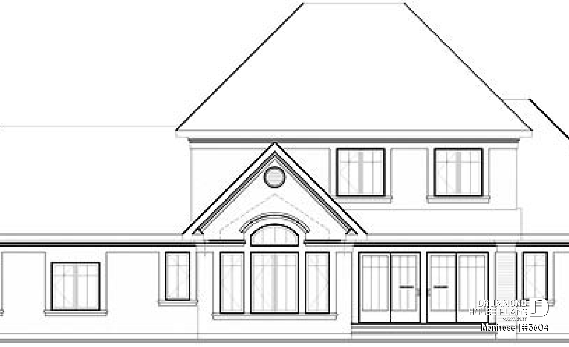 rear elevation - Montrose