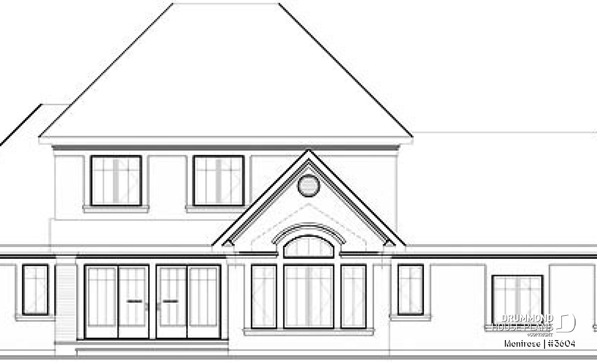 rear elevation - Montrose