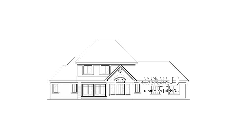 rear elevation - Montrose