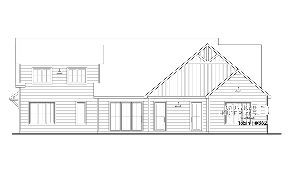 Rear view - BASE MODEL - Robin