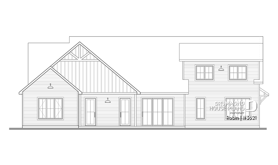 Rear view - BASE MODEL - Robin